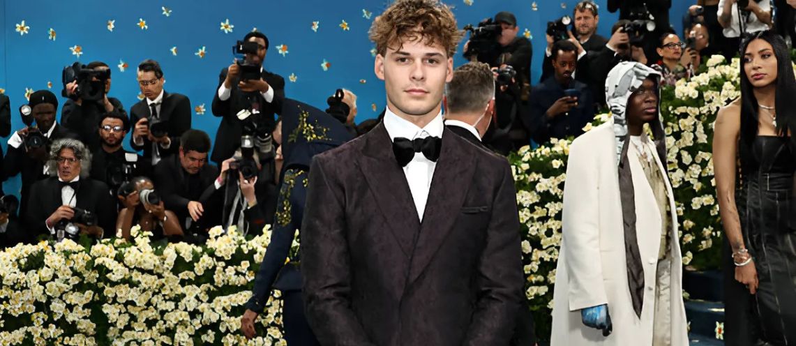 Jett Lawrence Brings Motocross Energy to the Met Gala in Custom Santo Studio x David August