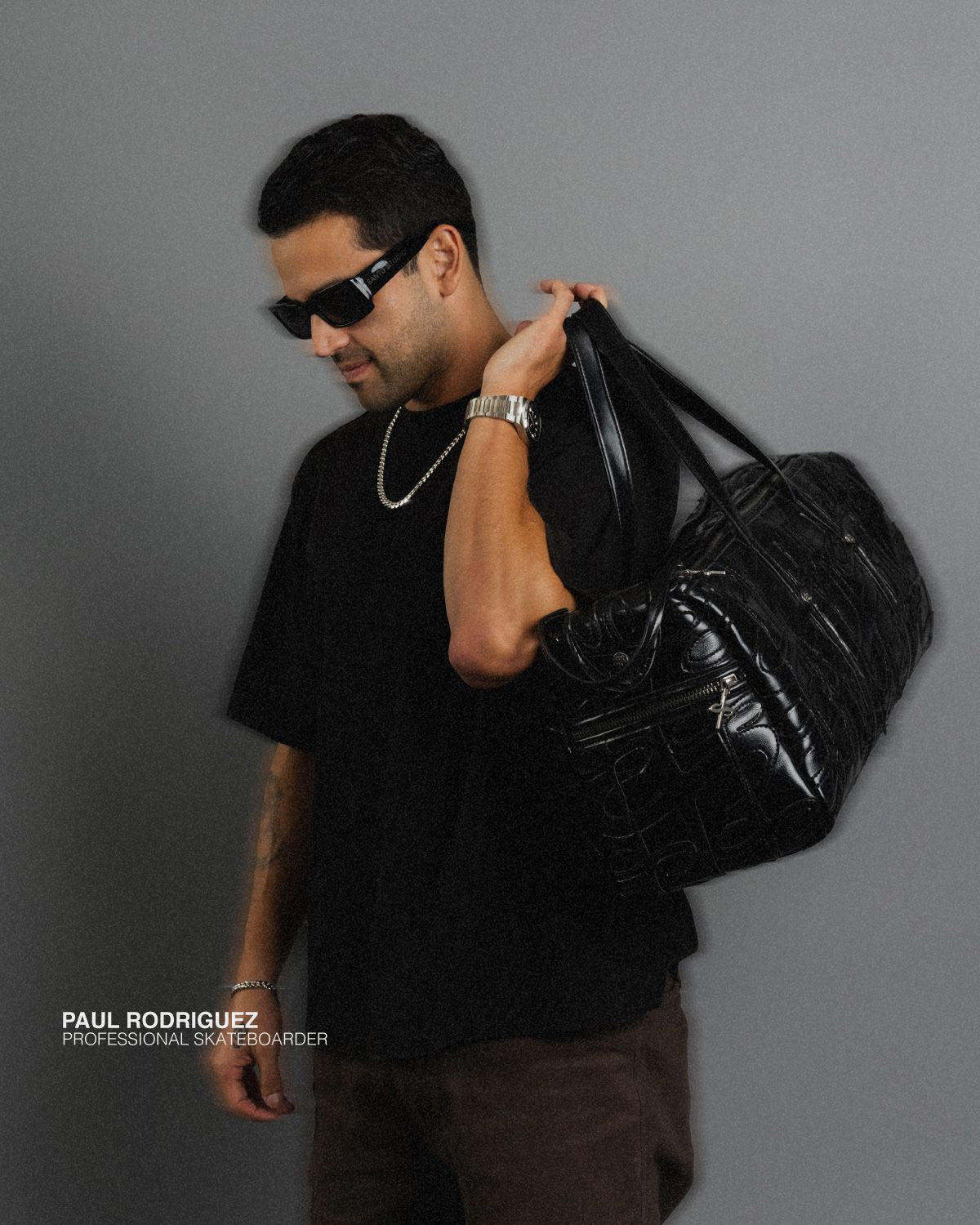 "S" Patch Duffel Bag - Paul Rodriguez Edition