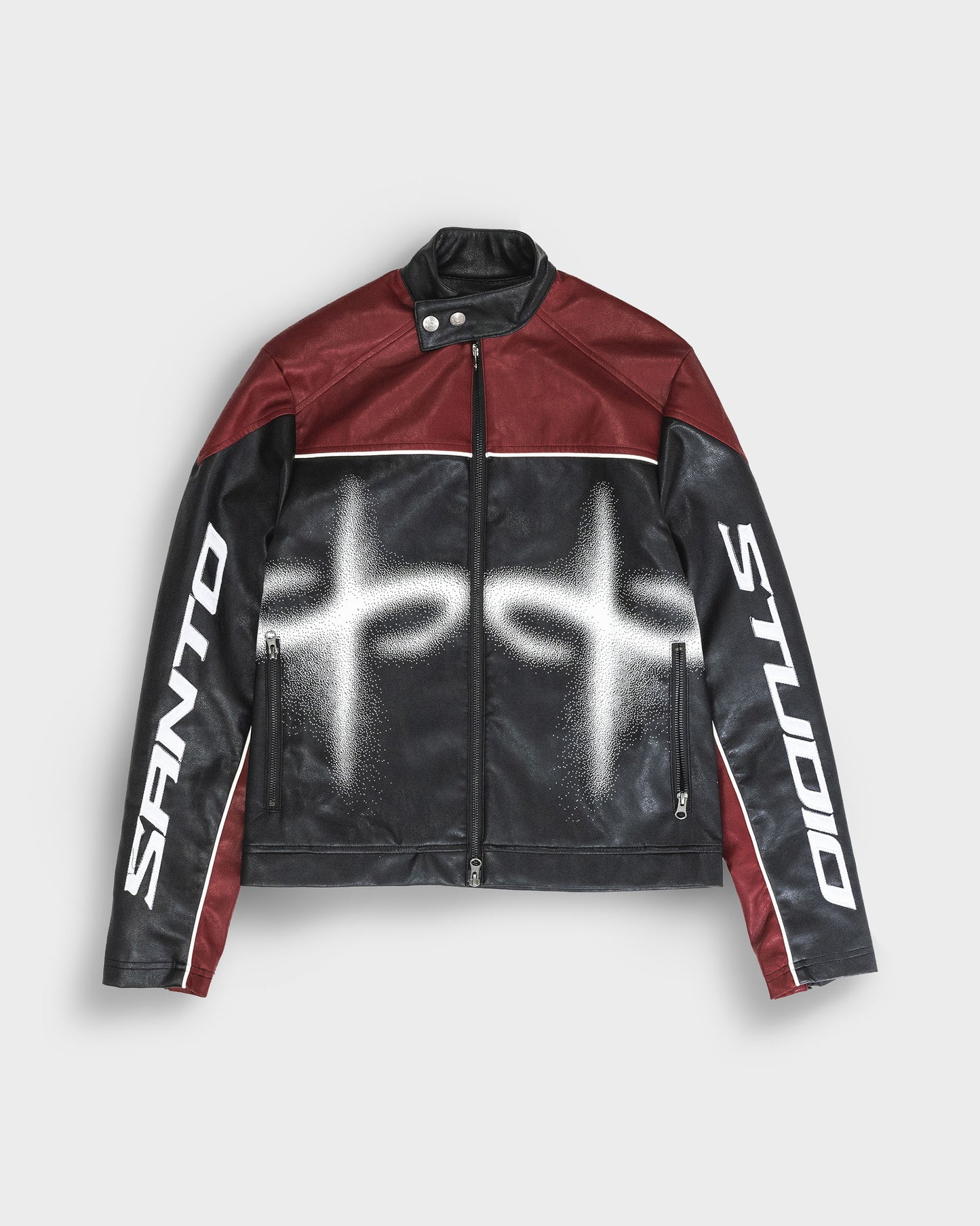 Altamura Moto Vegan Leather Jacket