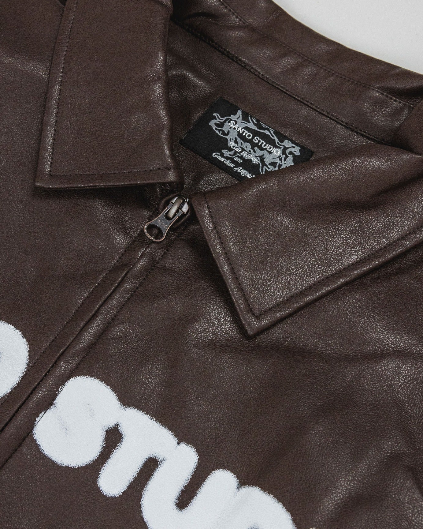 Her Tears Vegan Leather Jacket