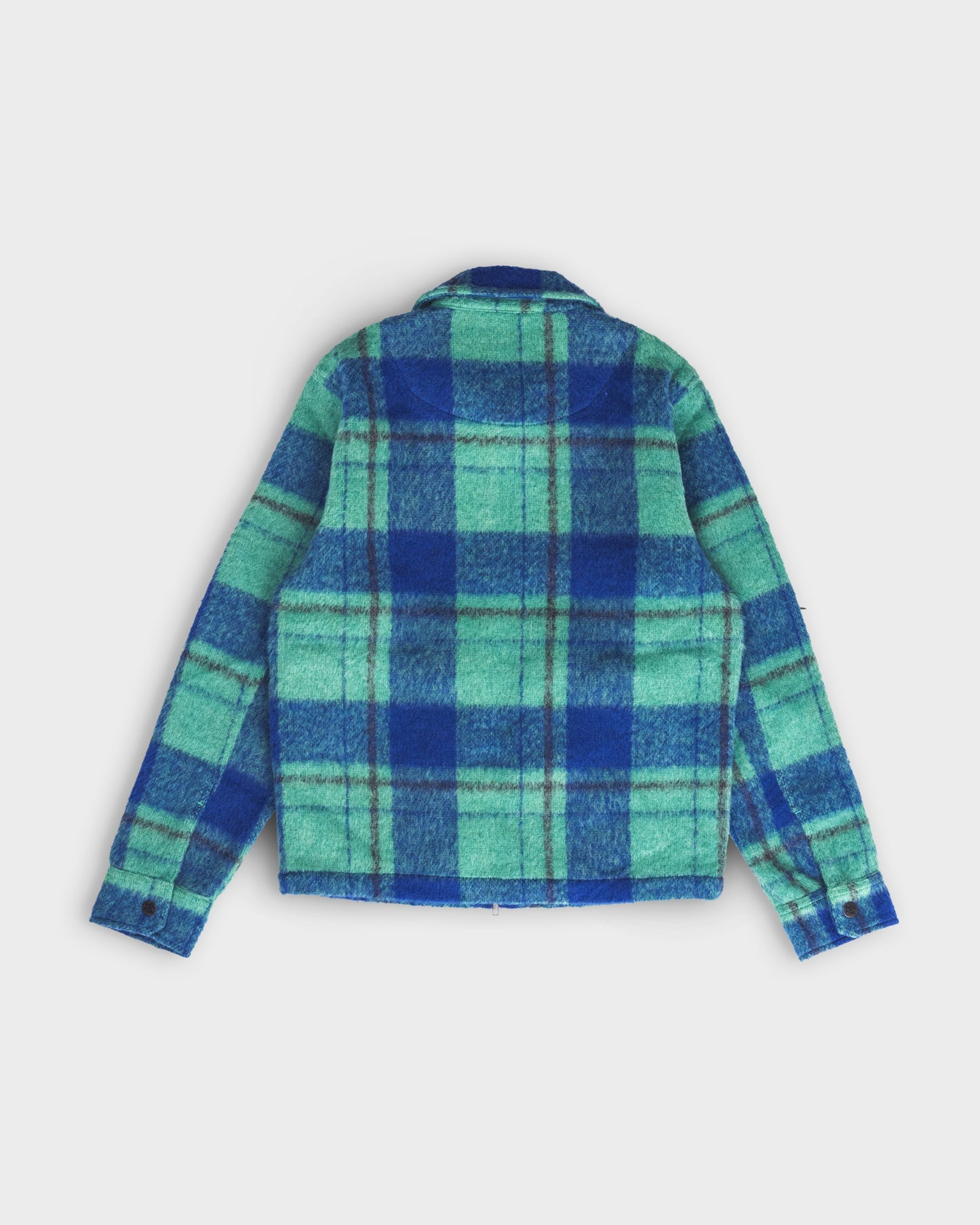 Prayers Wool Flannel Zip Jacket