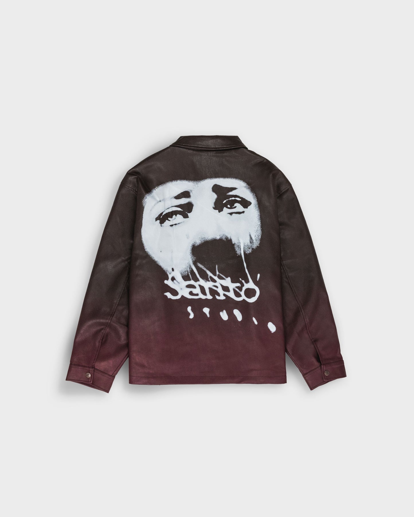 Her Tears Vegan Leather Jacket