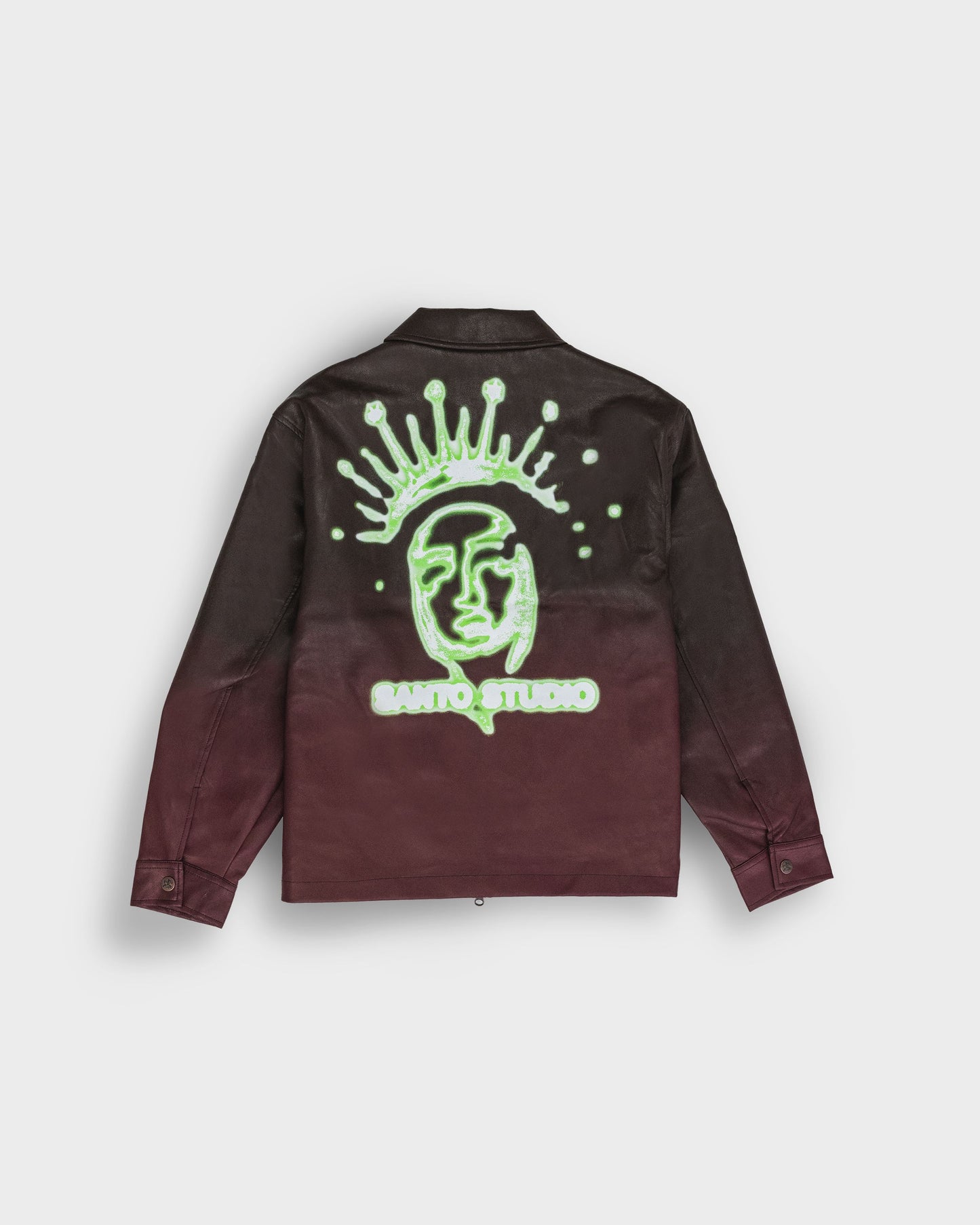 Prayers Vegan Leather Jacket