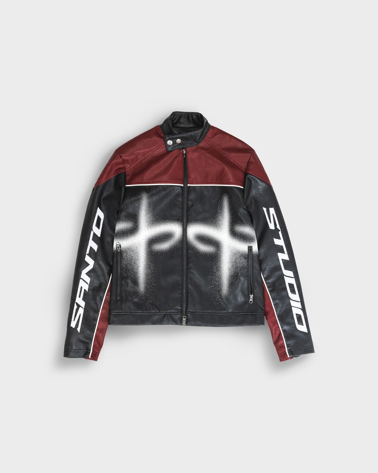 Altamura Moto Vegan Leather Jacket