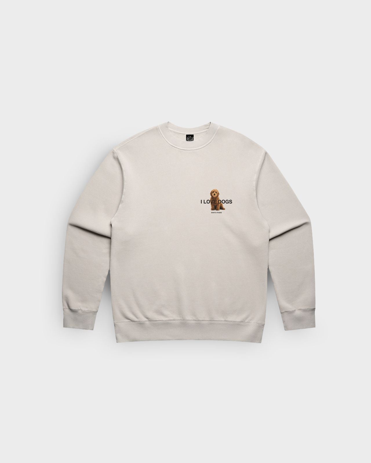 I Love Dogs Crew Sweater