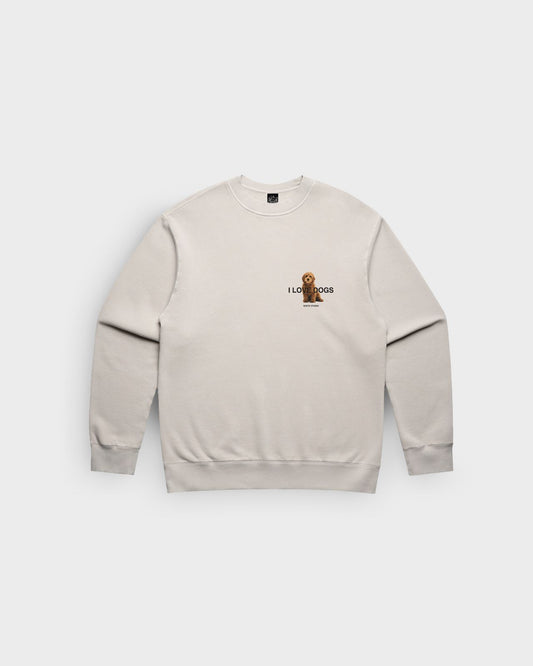I Love Dogs Crew Sweater