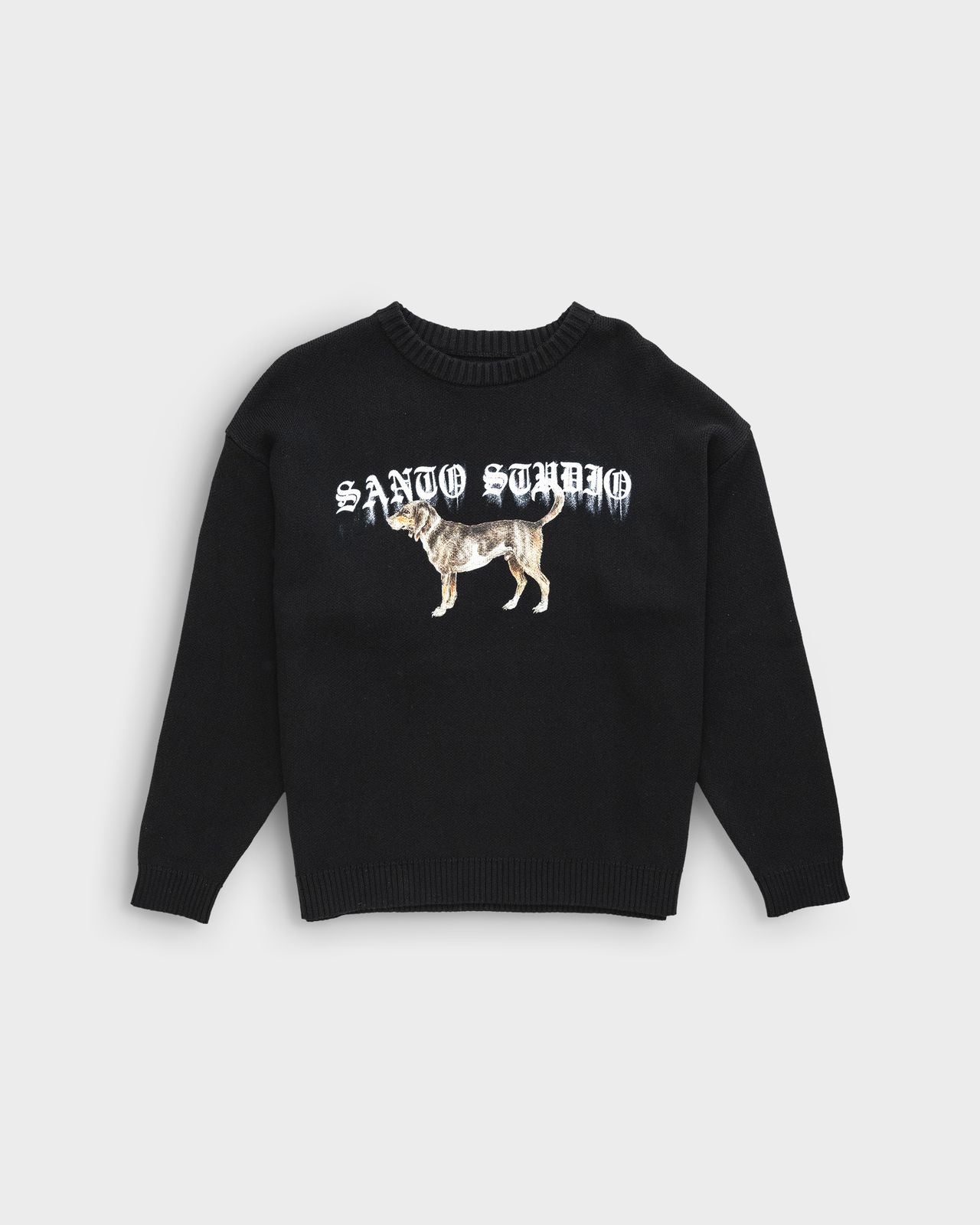 Blurry Dog Knit Sweater
