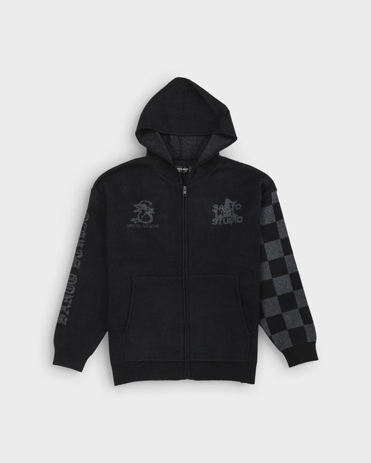 Palermo Knit Zip Hoodie