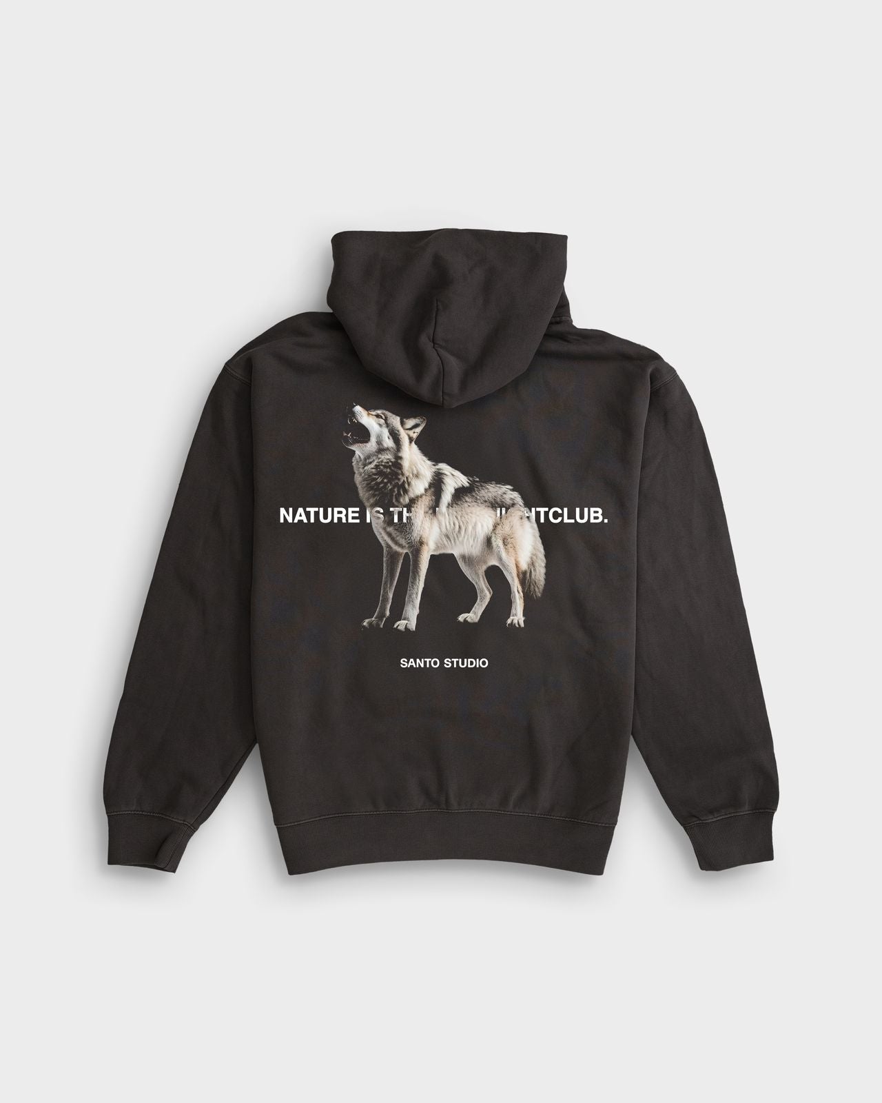 Wolf Night Club Pullover Fleece