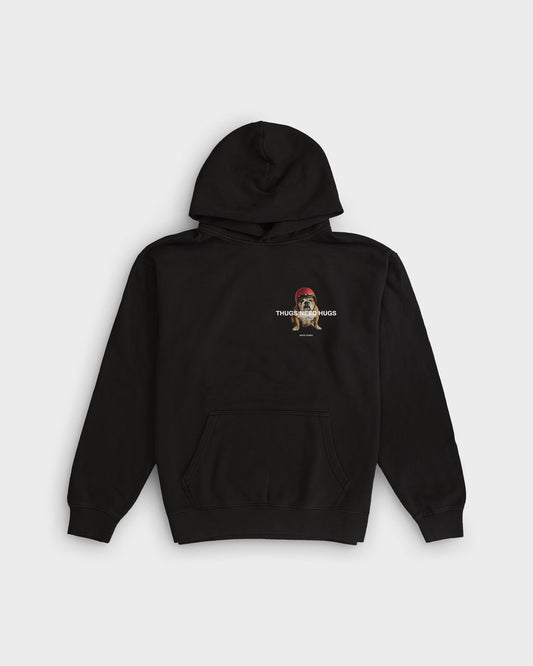 Bull Dog Hug Pullover Fleece