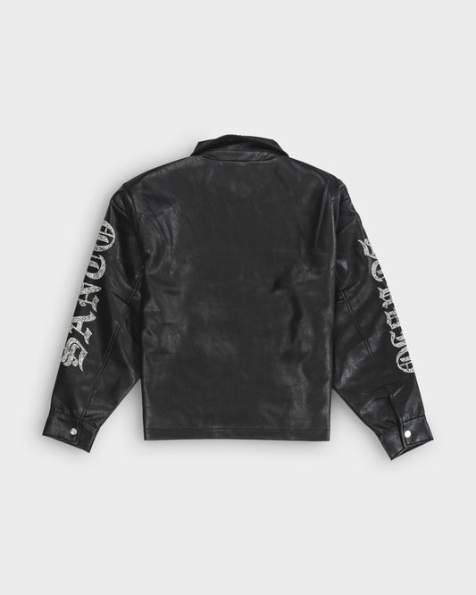 Santo Studio Vegan Leather Jacket