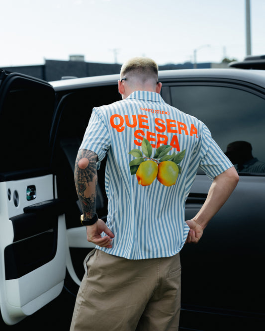 Que Sera Sera Button Down Shirt - Ryan Sheckler Edition