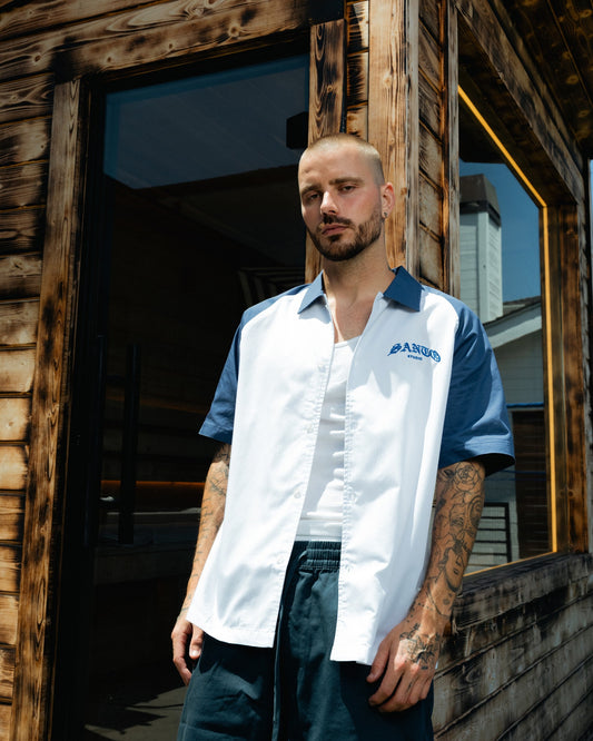 888 Raglan - Button Up Shirt