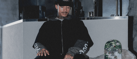 SANTO STUDIO DESIGN TEAM MEMBER NYJAH HUSTON PREPS HIS BOARD FOR SLS MIAMI