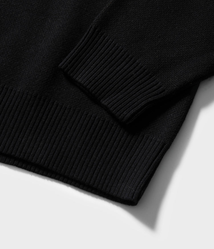 Premium Ribbed Collar and Cuffs