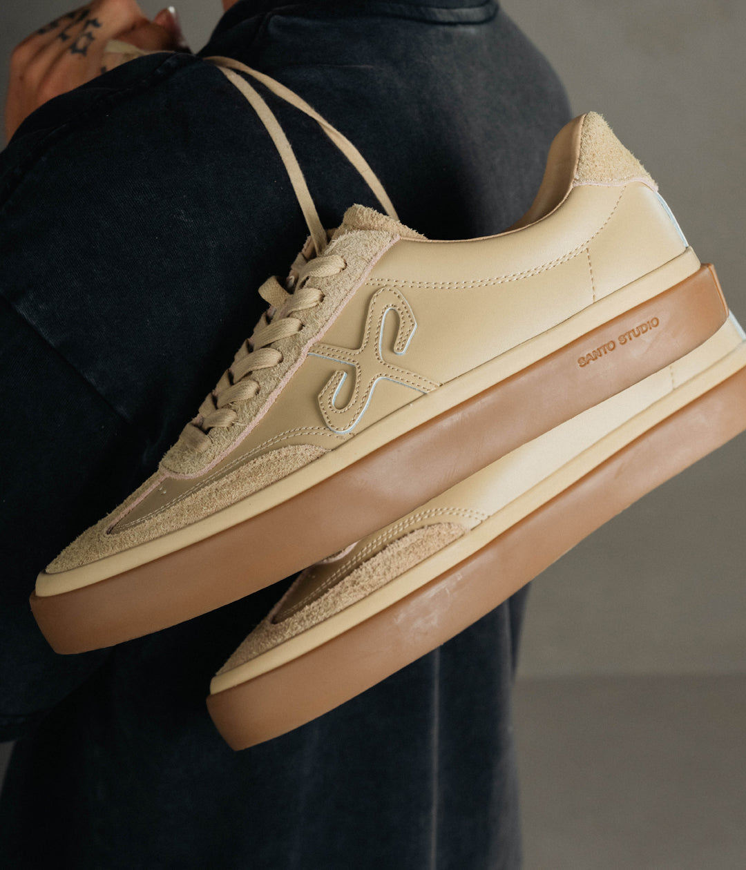 Trento Sneaker - Jett Lawrence Edition - Tan – Santo Studio