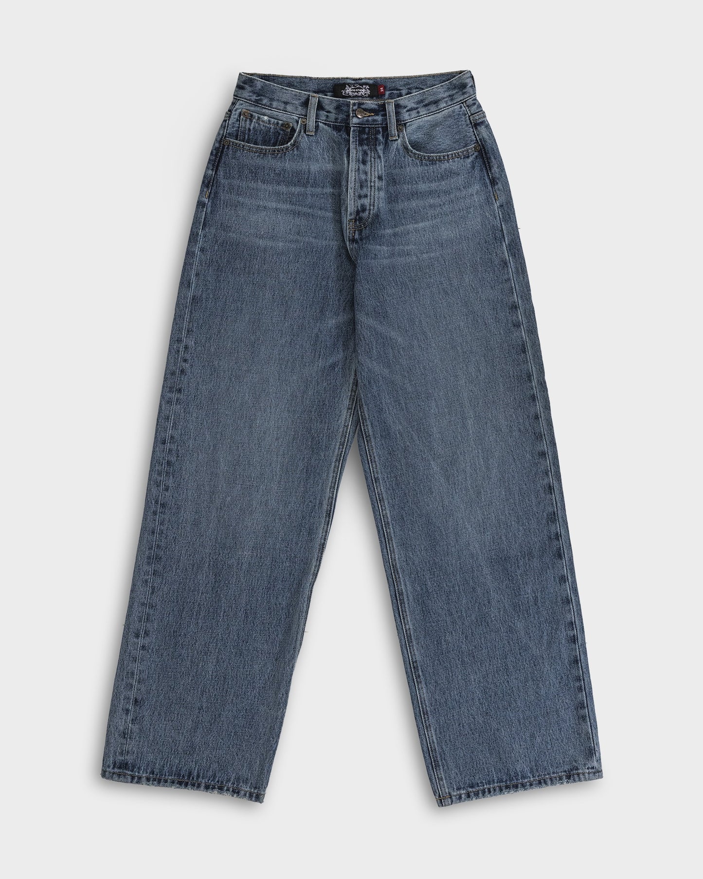 Magdelene Low Slung Baggy Wide Leg Denim