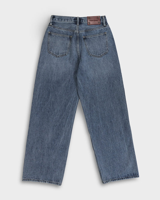 Magdelene Low Slung Baggy Wide Leg Denim