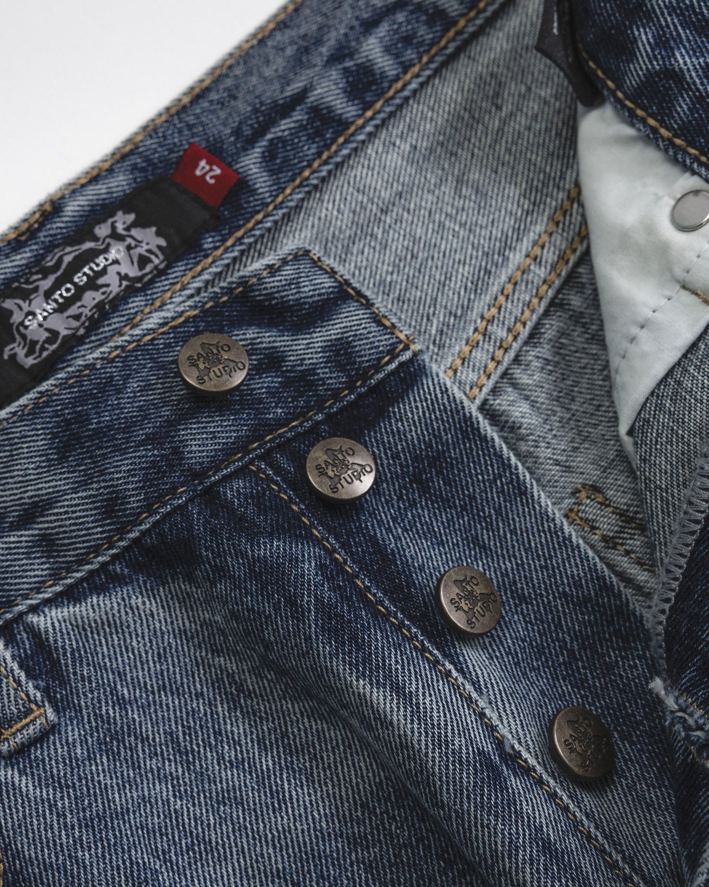 Magdelene Low Slung Baggy Wide Leg Denim
