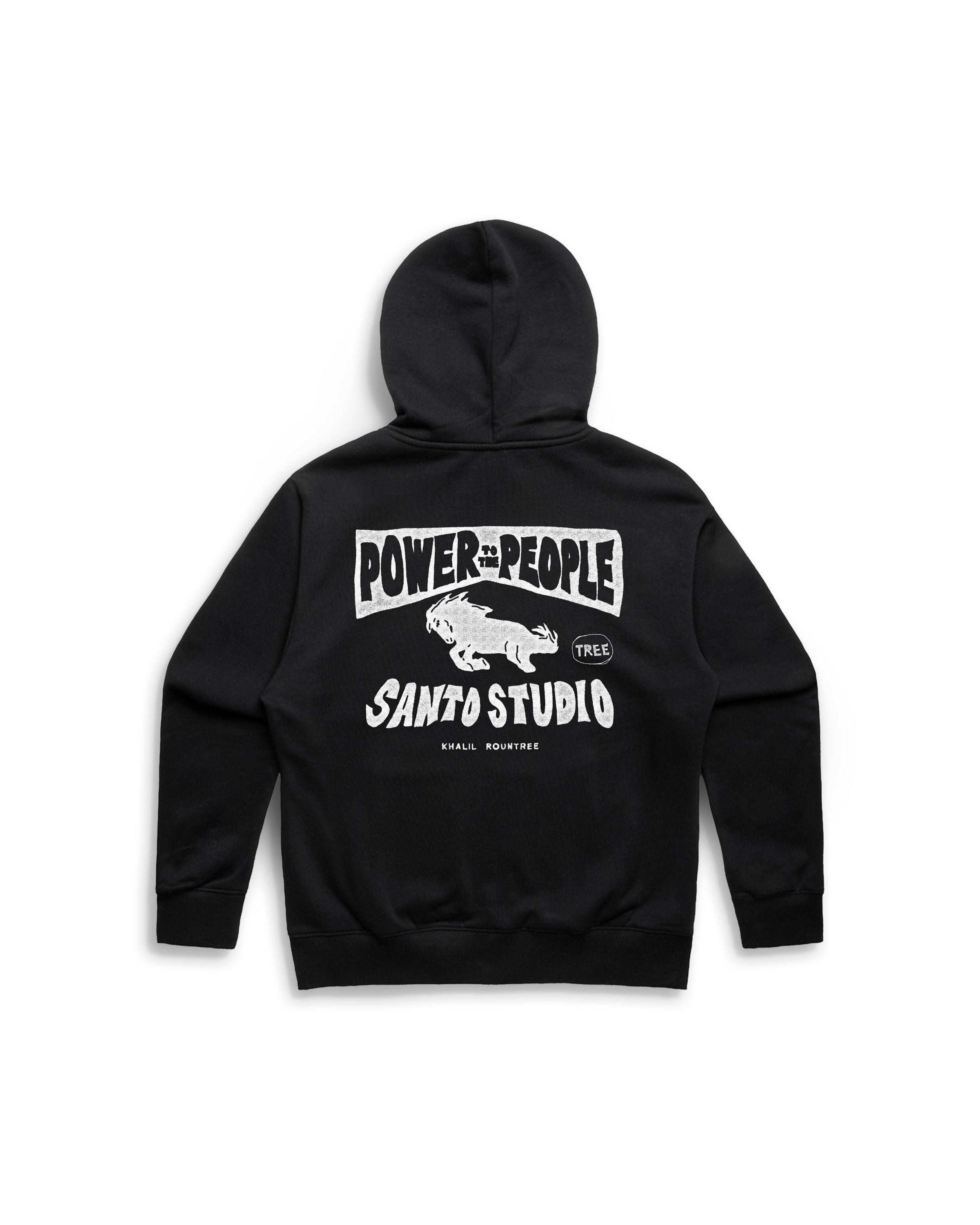 Power To The People Zip Hoodie