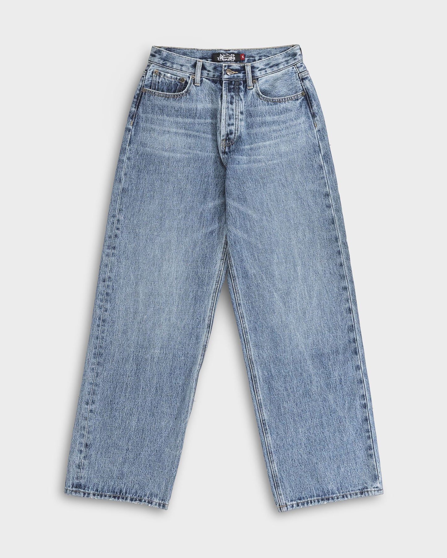 Magdelene Low Slung Baggy Wide Leg Denim