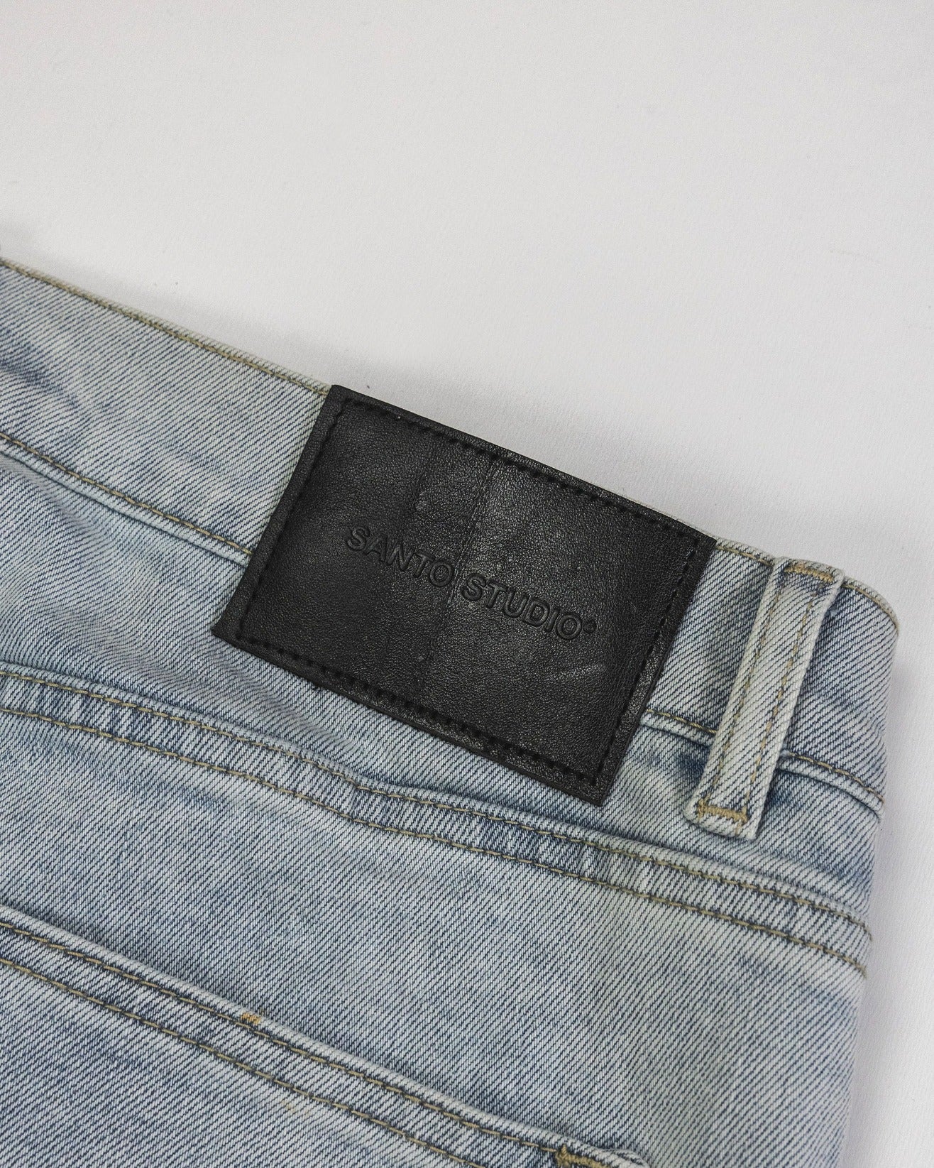 Medici Straight 14oz. Denim Pants