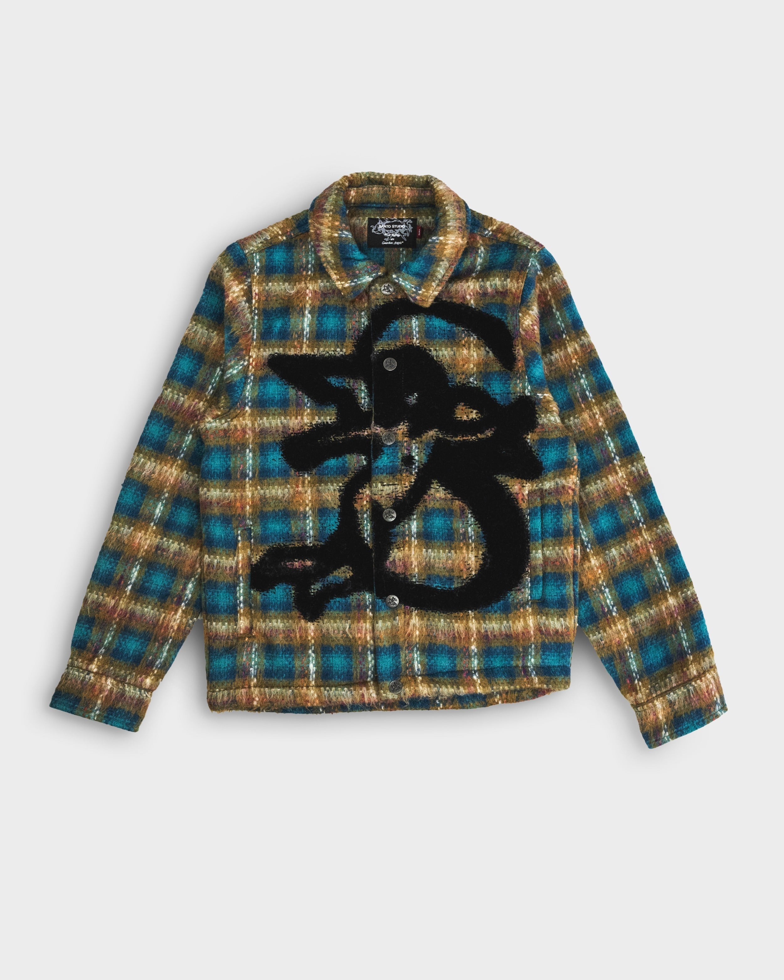 S Angel Wool Flannel Jacket