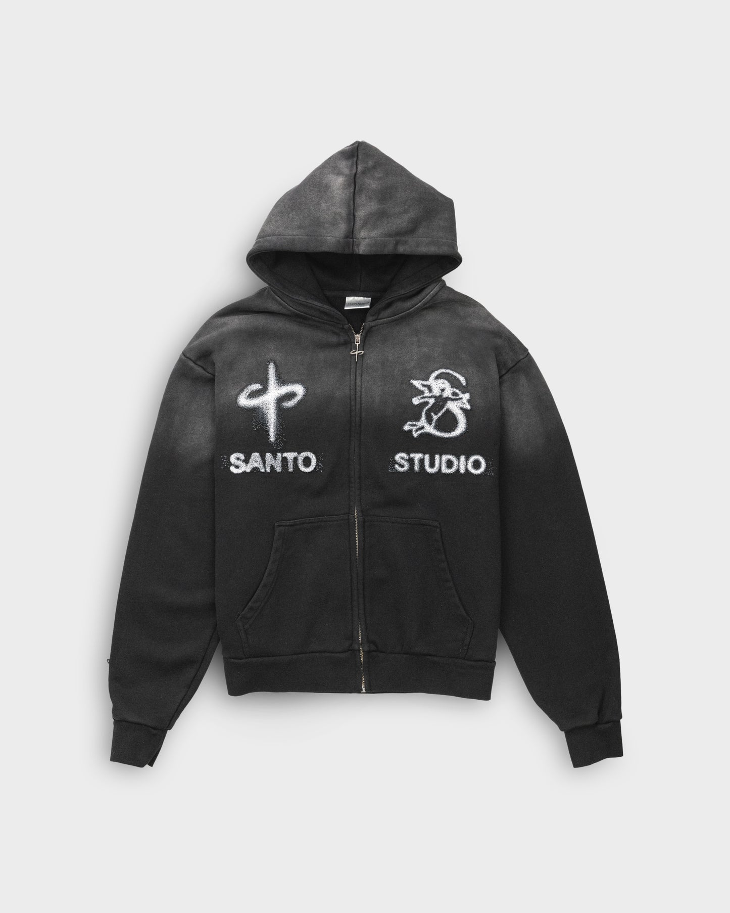 Noto Tapestry Fleece Zip Hoodie