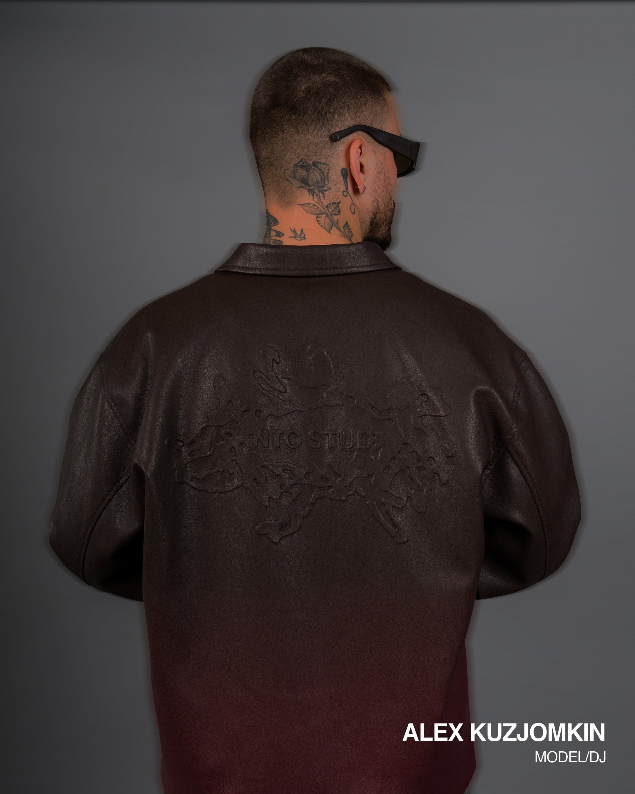 Circle Of Angels Vegan Leather Jacket – Santo Studio