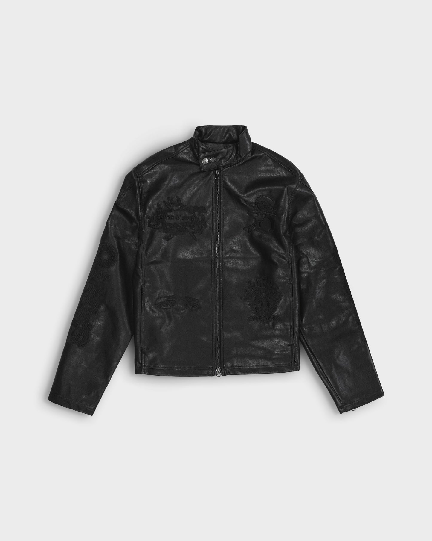 Sassari Moto Vegan Leather Jacket