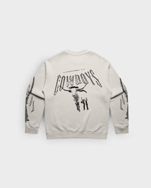 Concrete Cowboys Longhorn Fleece Crew
