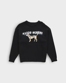 Blurry Dog Knit Sweater