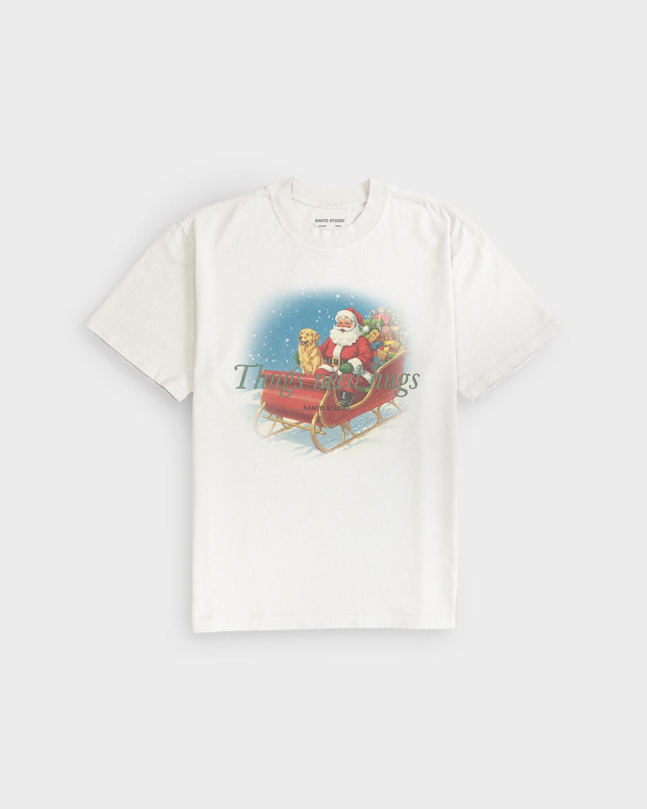 Santa Thug Tee - Cream – Santo Studio