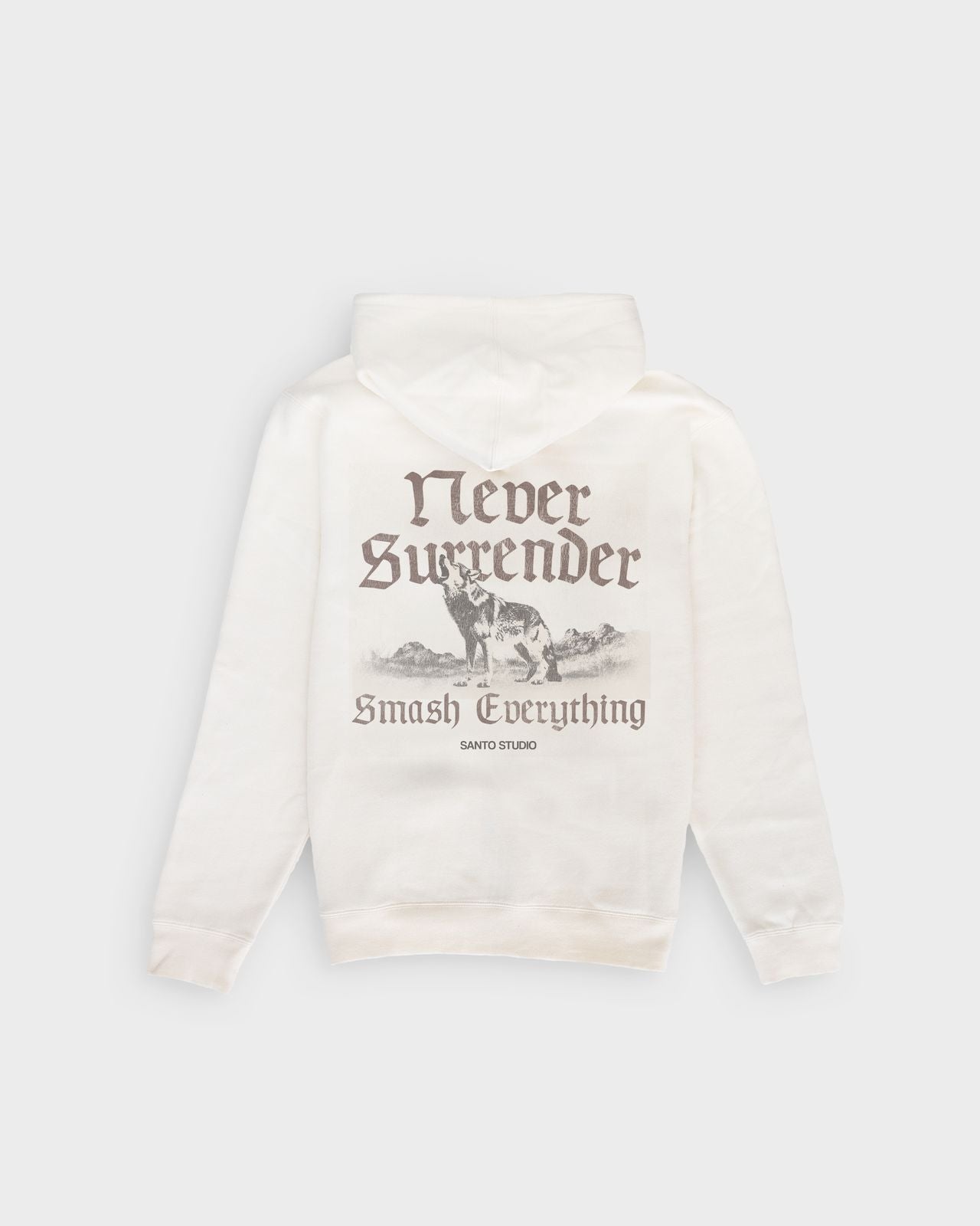 Khamzat Chimaev Never Surrender Hoodie – Santo Studio