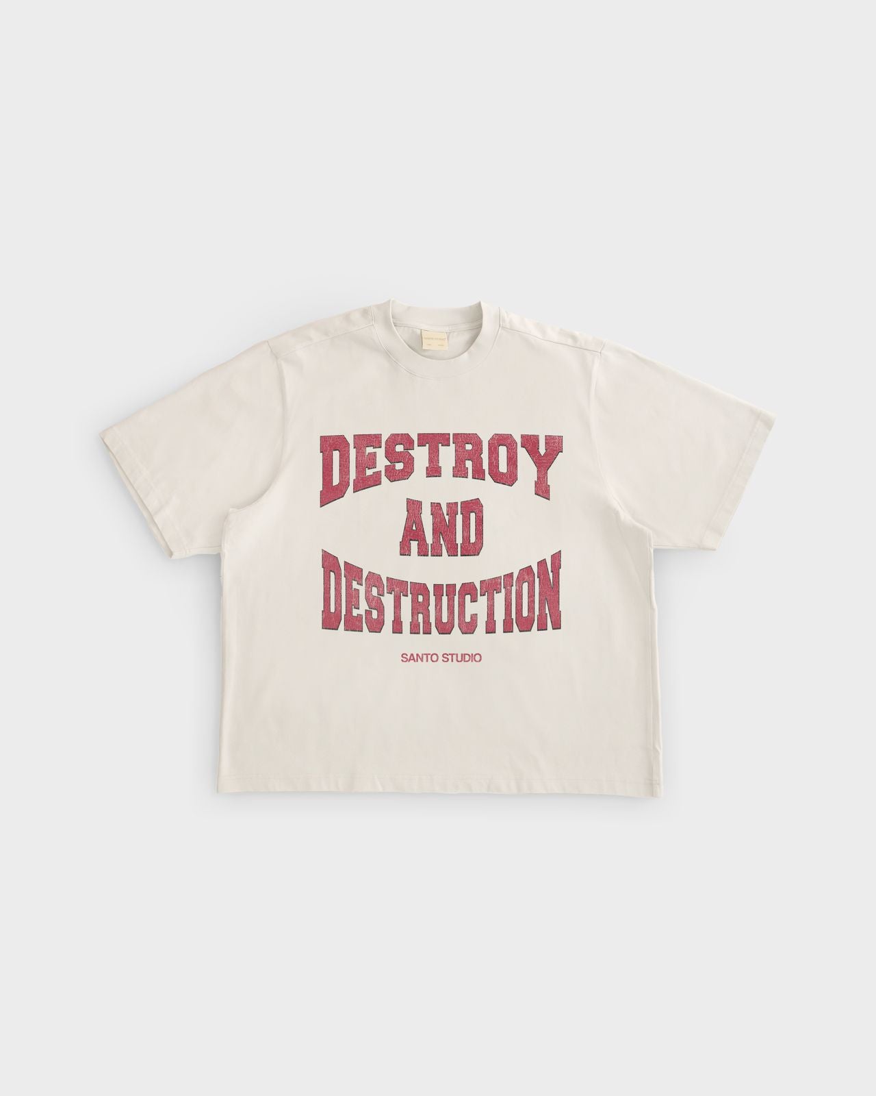 Khamzat Chimaev Destroy Drappo Box Tee – Santo Studio