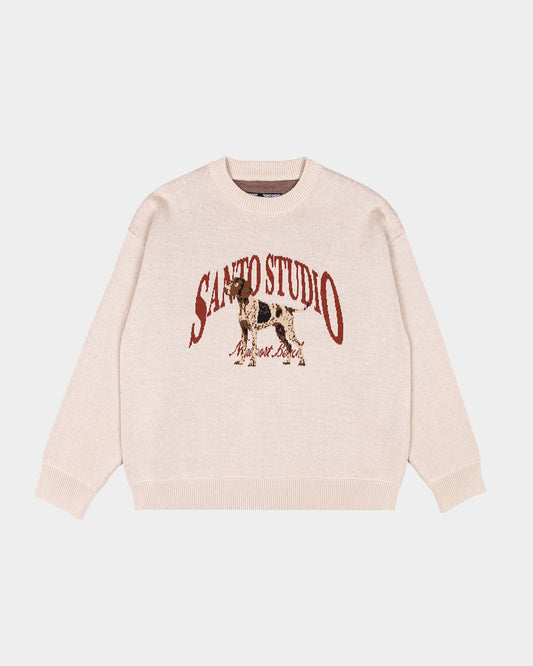 Pointer Knit Sweater