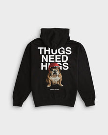 Bull Dog Hug Pullover Fleece