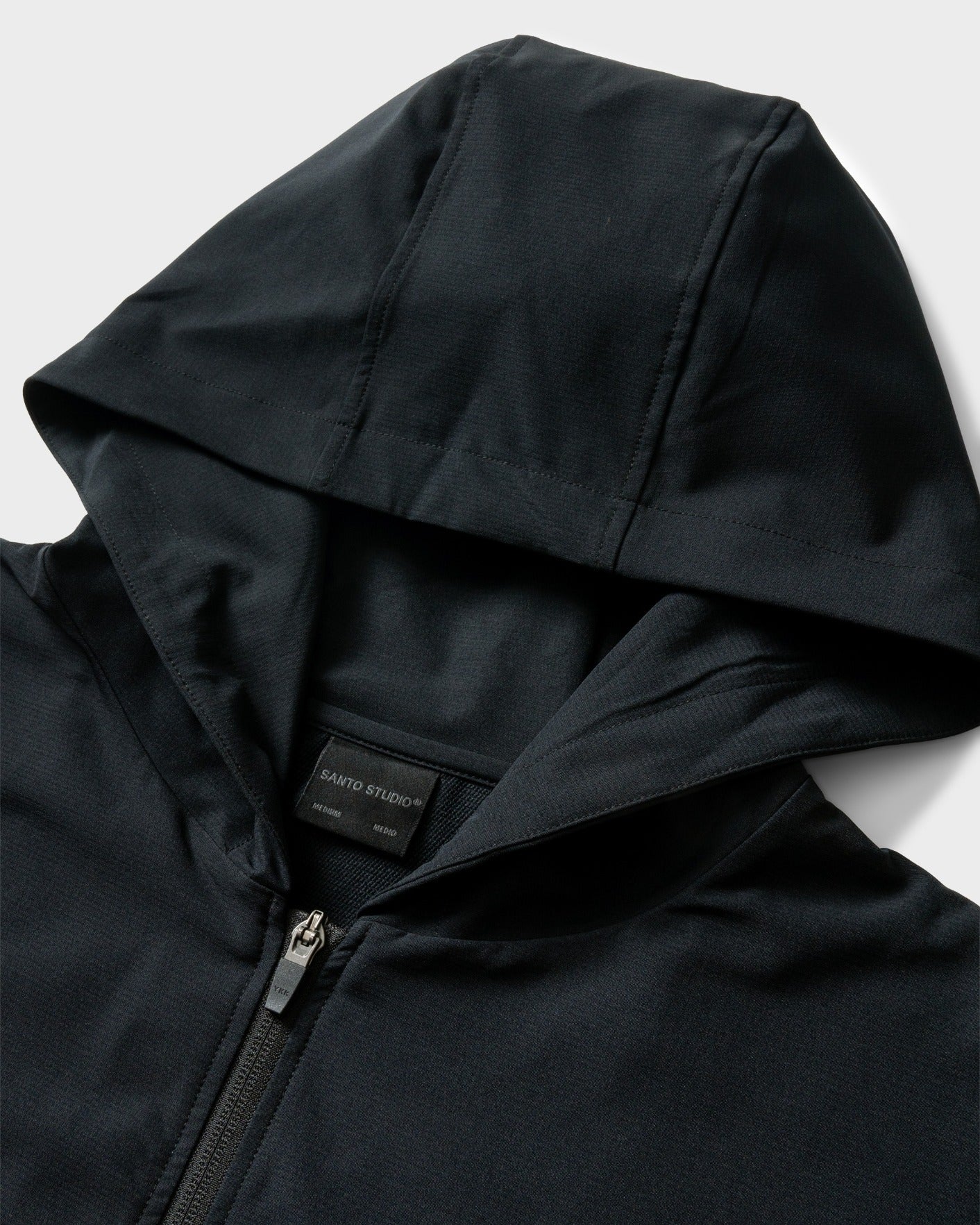 Tempo Tech Zip Jacket - Black – Santo Studio