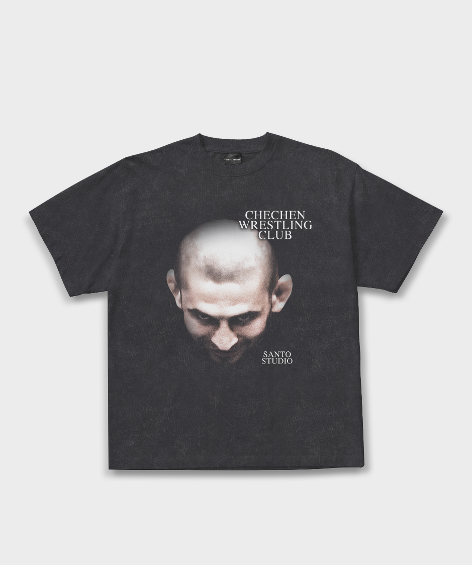 Khamzat Crazy Face Tee – Santo Studio