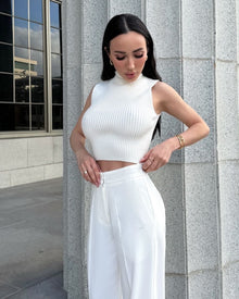 Moda Ribbed Knit Tank