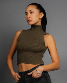 Moda Ribbed Knit Tank