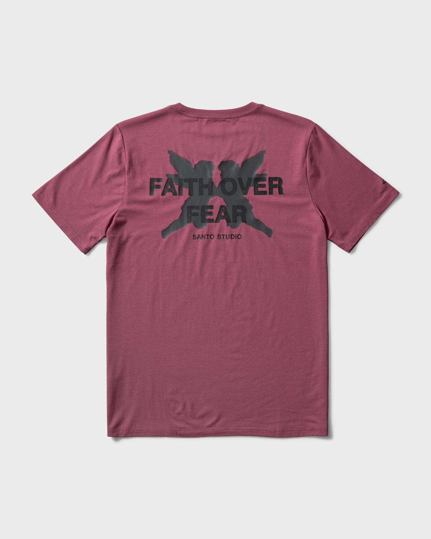 Tempo Faith Over Fear Ultra Tee - Ryan Sheckler Edition - Rose