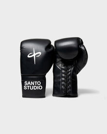 Lace Up Pro Boxing Gloves