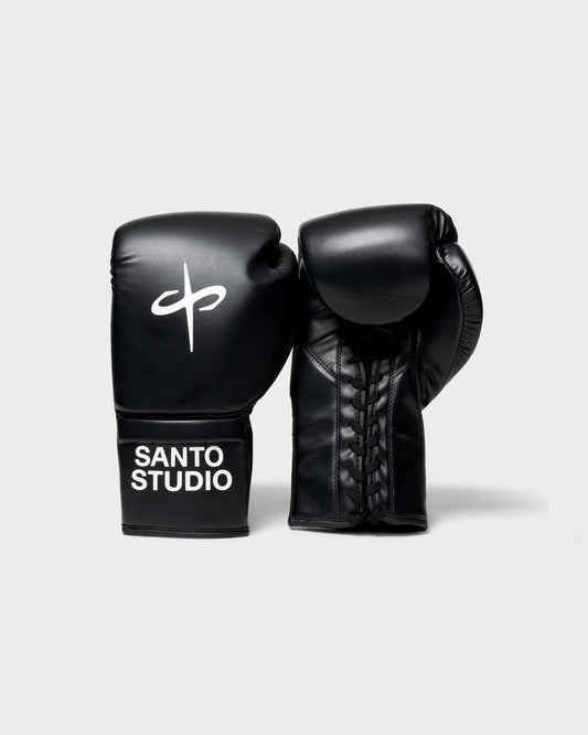 Lace Up Pro Boxing Gloves