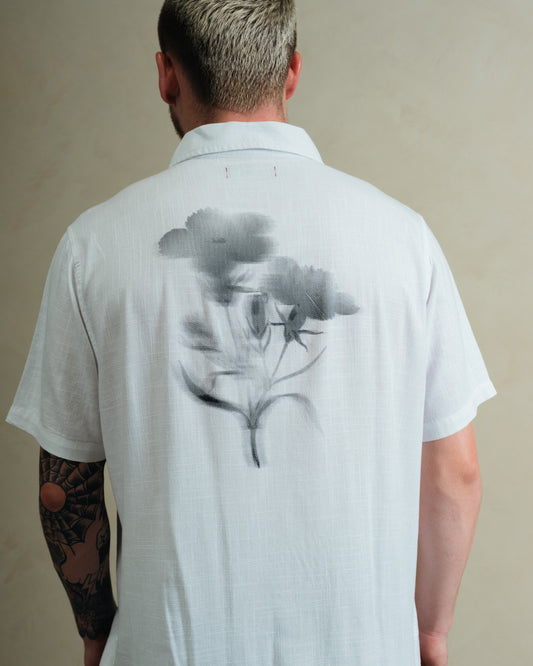 Flower Shadow - Button Up Shirt