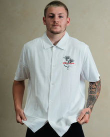 Flower Shadow - Button Up Shirt