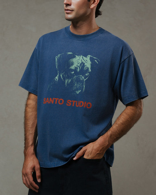 Cynical Stare Dog Tee