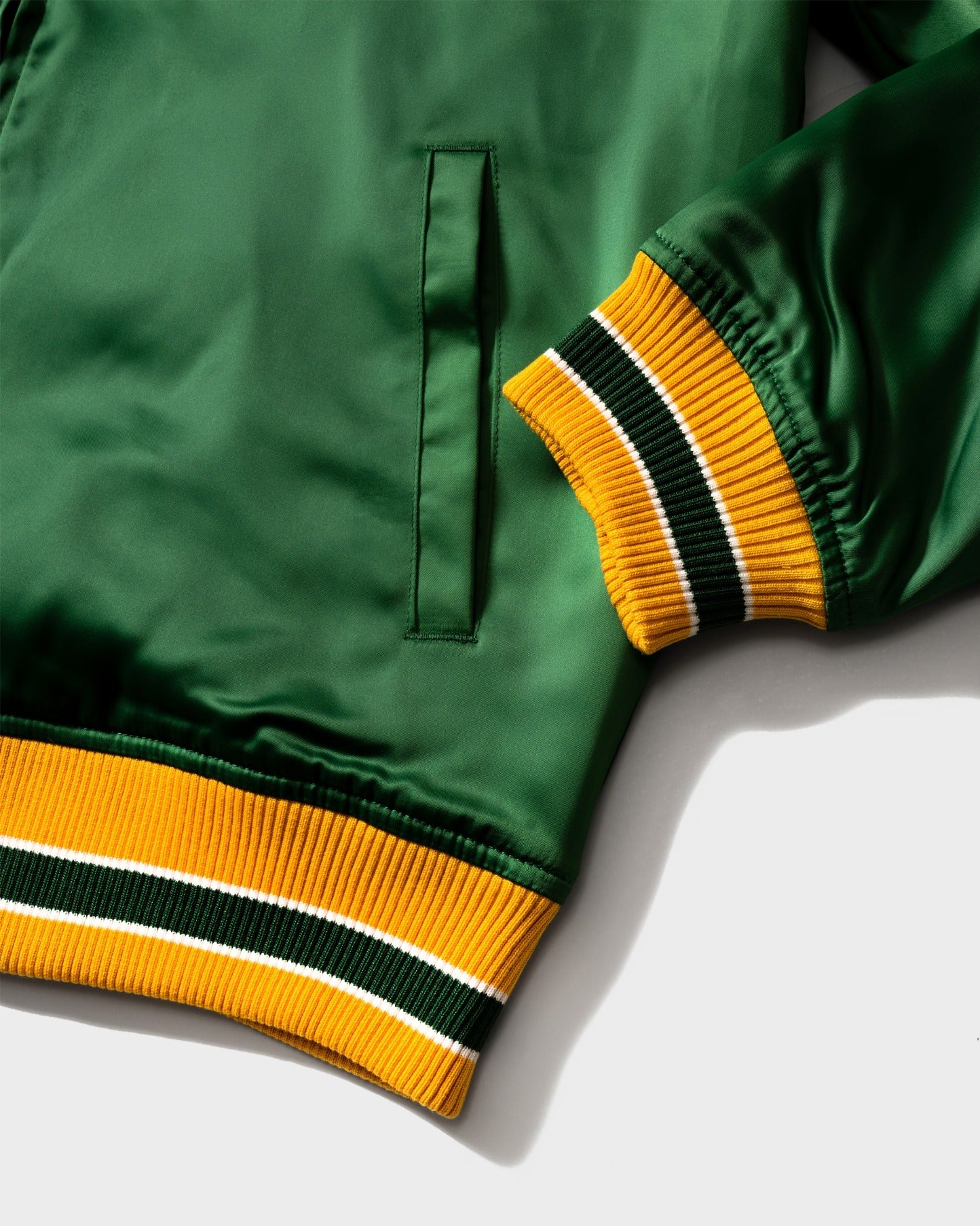 125 Seattle Satin Varsity Jacket
