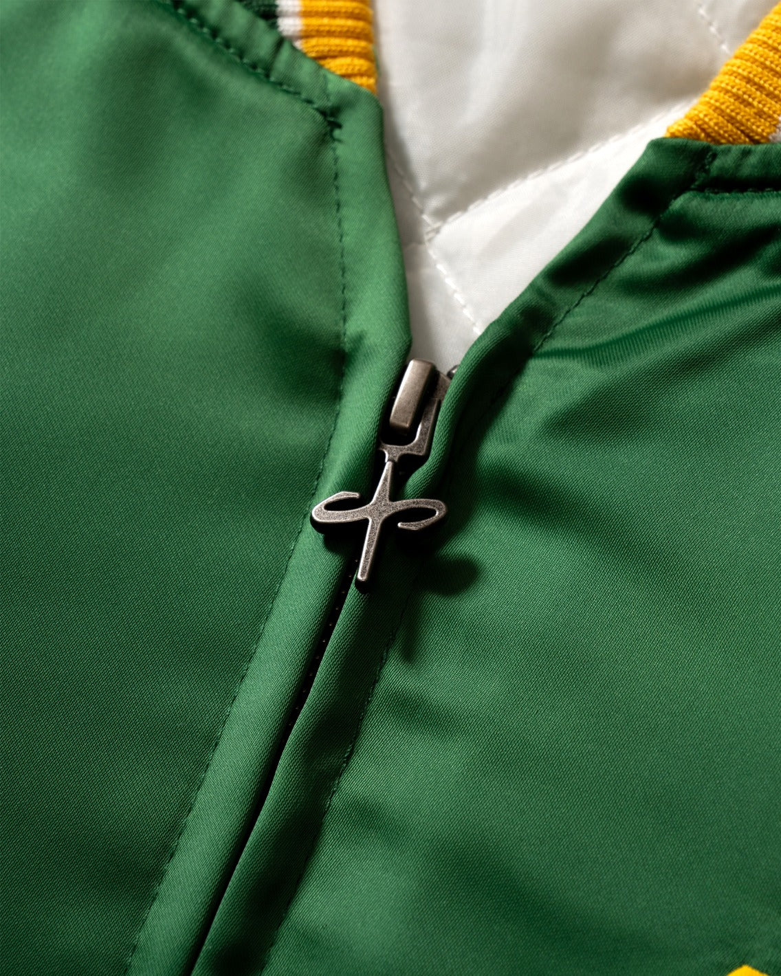 125 Seattle Satin Varsity Jacket