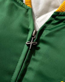 125 Seattle Satin Varsity Jacket